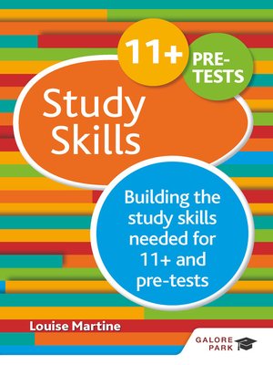 cover image of Study Skills 11+